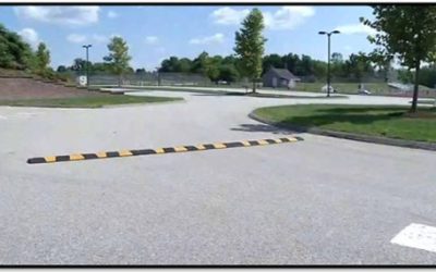 Enhancing Road Safety with Flexible Rubber Speed Bumps