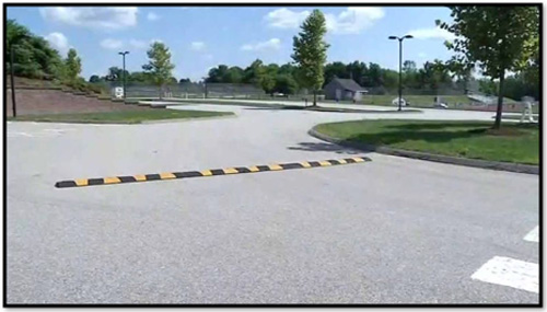 Enhancing Road Safety with Flexible Rubber Speed Bumps