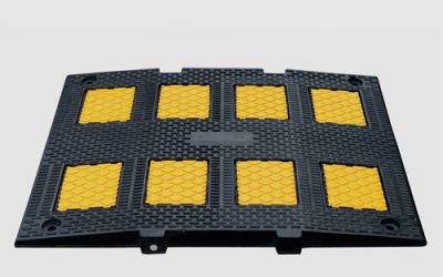 Plastic Speed Bumps. Traffic Bump
