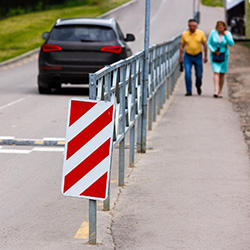 Speed bumps and humps for driveways