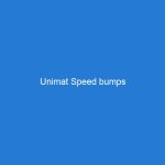 Unimat Speed bumps