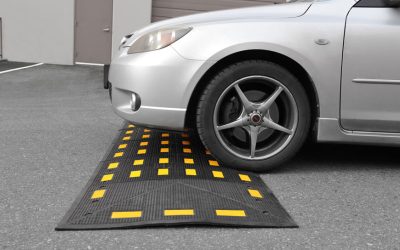 Rubber Speed Bumps for Asphalt South Florida