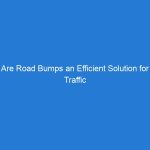 Are Road Bumps an Efficient Solution for Traffic Control?