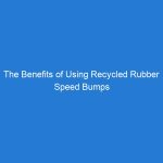 The Benefits of Using Recycled Rubber Speed Bumps