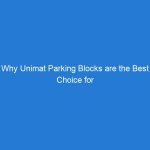 Why Unimat Parking Blocks are the Best Choice for Your Parking Area